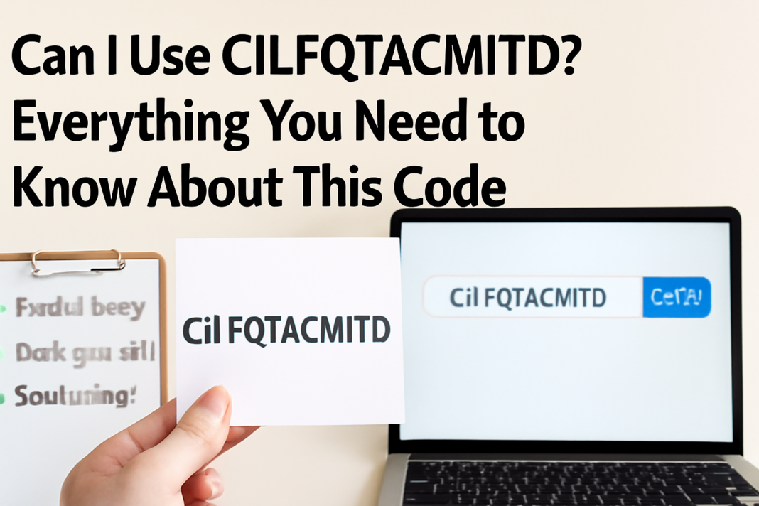 can I use a lot of cilfqtacmitd